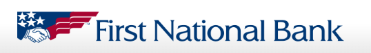First National Bank logo